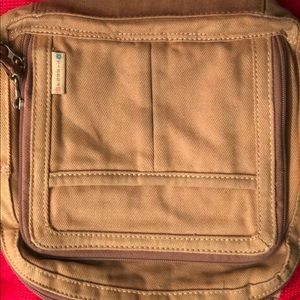 Canvas Fossil Crossbody Purse